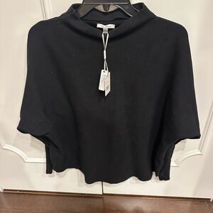 Black Vila Milano long sleeve sweater NWT Large
